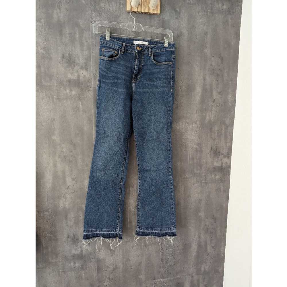 Women's Zara Blue Jeans Size 26 - Picture 3 of 10